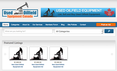 Used Oilfield Equipment Canada