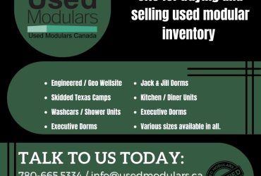 Used Modulars Canada- New Listings!