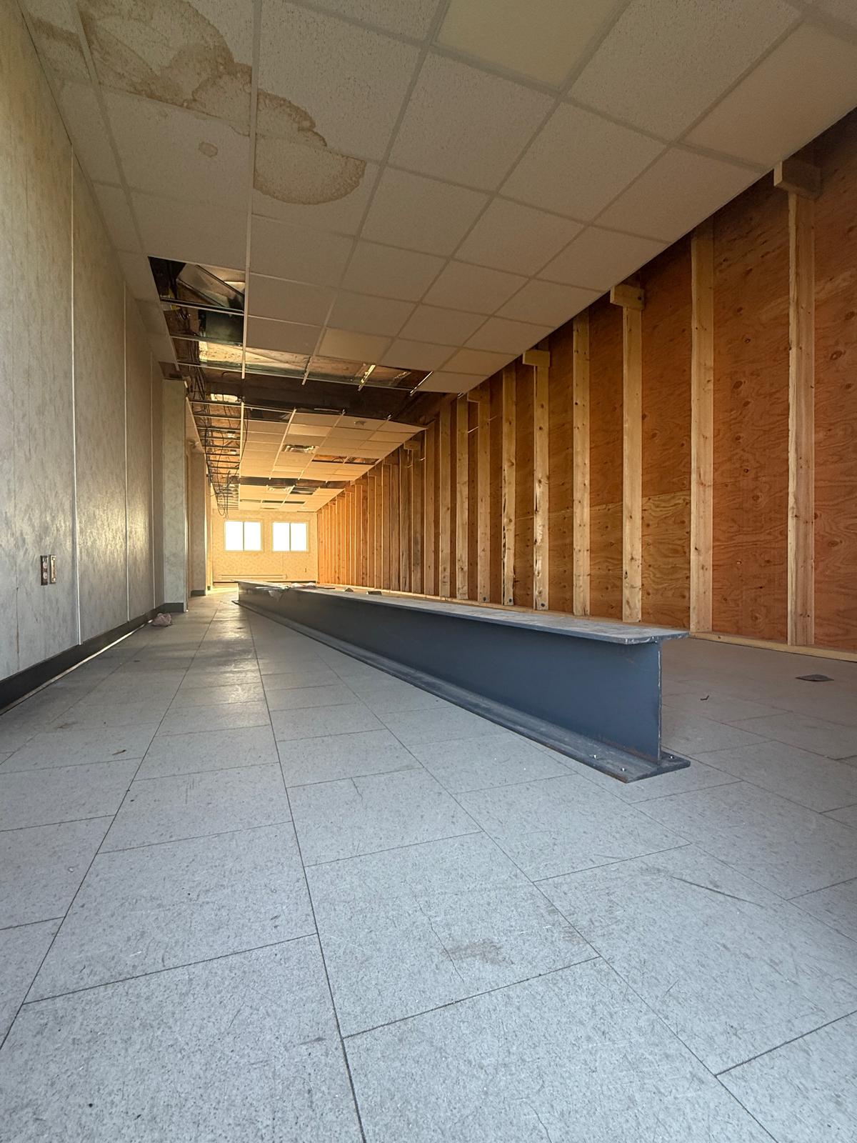 3 Unit Open Office, Private offices, washroom and lunch room