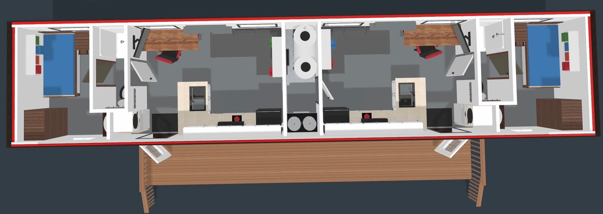 The Willow — 2 X  One Bedroom Self Contained Suites