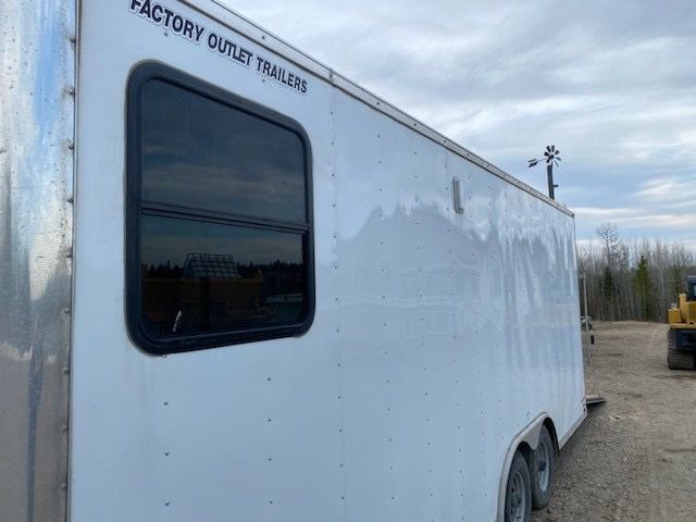 2021 Factory Outlet Trailers — Enclosed Cargo/Work Trailer | 8.5' x 24' Tandem Axle